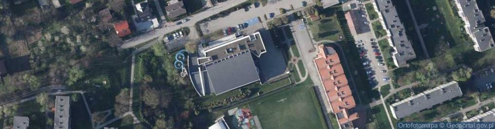 Zdjęcie satelitarne Kryta Pływalnia Delfin Wadowice