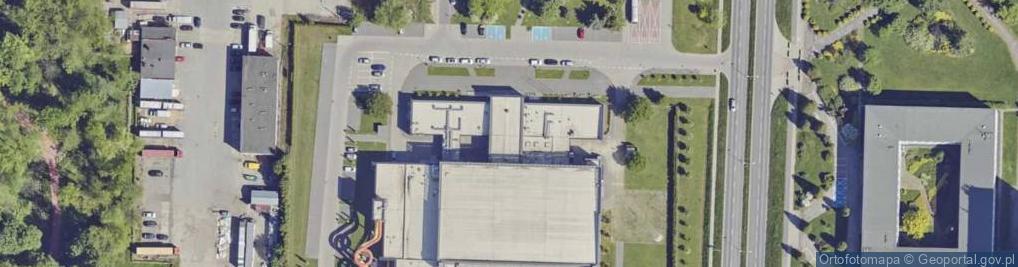 Zdjęcie satelitarne Kryta Pływalnia MOSiR Oświęcim