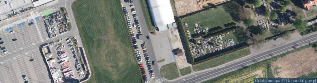 Zdjęcie satelitarne Łagowski Obiekt Sportowy 'ŁOŚ'