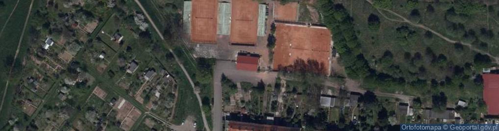 Zdjęcie satelitarne Legnicki Park Tenisowy