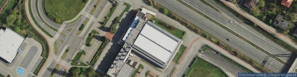 Zdjęcie satelitarne Miejski Ośrodek Rekreacji i Sportu w Chorzowie IV