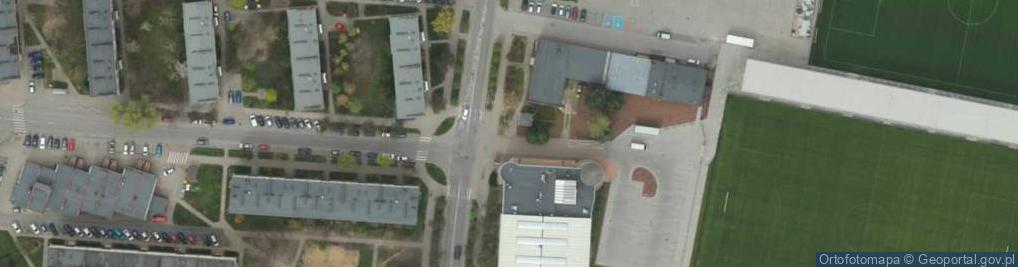 Zdjęcie satelitarne OSiR Gym Skierniewice