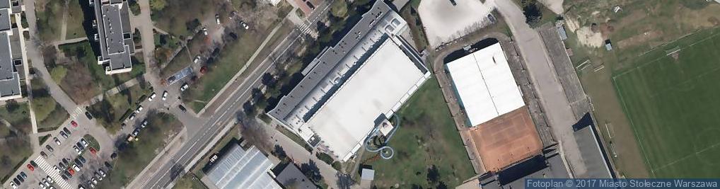 Zdjęcie satelitarne OSiR Żoliborz