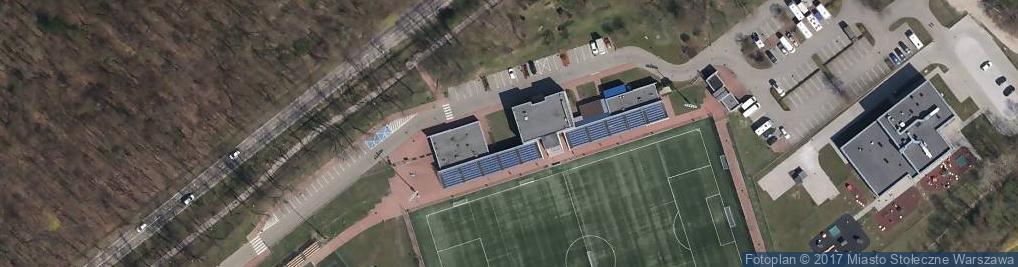 Zdjęcie satelitarne PilkaNaHali.pl - koszykówka/piłka nożna/siatkówka - Bemowski Ośrodek Piłki Nożnej