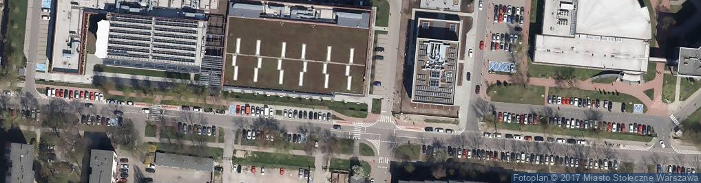 Zdjęcie satelitarne PilkaNaHali.pl - koszykówka/piłka nożna/siatkówka - CSR WUM Warszawa