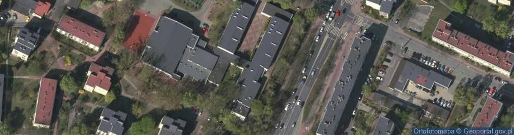 Zdjęcie satelitarne PilkaNaHali.pl - koszykówka/piłka nożna/siatkówka -SP nr 3