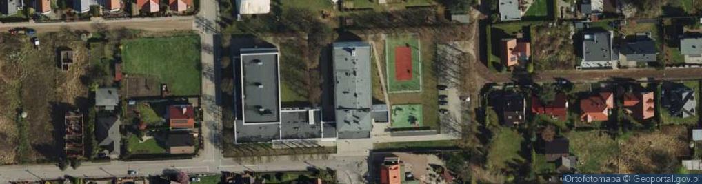 Zdjęcie satelitarne PilkaNaHali.pl - koszykówka/piłka nożna/siatkówka - SP nr 57