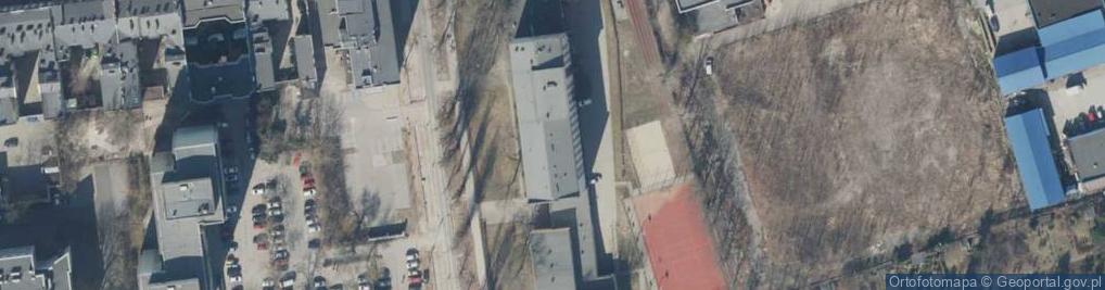 Zdjęcie satelitarne PilkaNaHali.pl - koszykówka/piłka nożna/siatkówka - ZS Gastronomicznych