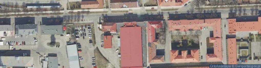 Zdjęcie satelitarne POSiR - Hala Sportowa