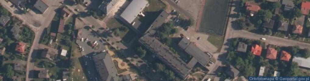Zdjęcie satelitarne Powiatowa Pływalnia w Pajęcznie