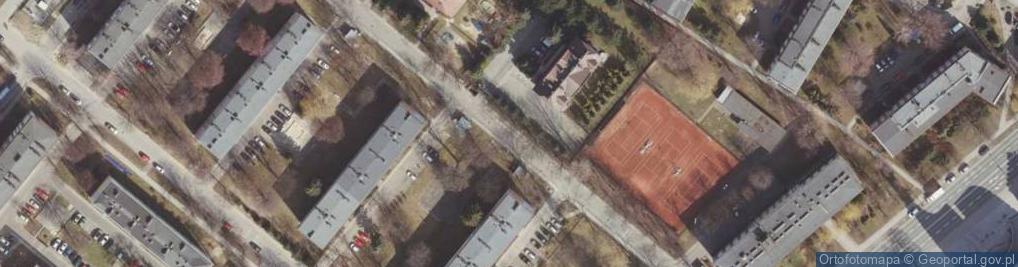 Zdjęcie satelitarne Rzeszowskie Towarzystwo Tenisowe