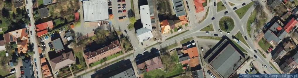 Zdjęcie satelitarne Siłownia-Kuźnia Sylwetki Opoczno