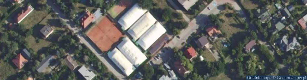 Zdjęcie satelitarne SNTC Tennis Club Brwinów