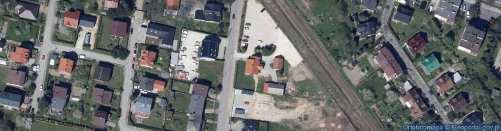 Zdjęcie satelitarne Studio Figura Andrychów