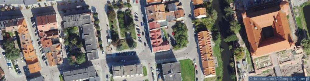 Zdjęcie satelitarne Studio Figura Lidzbark Warmiński