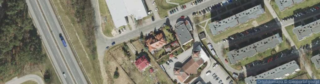 Zdjęcie satelitarne Studio Figura Zielona Góra os. Pomorskie