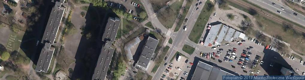 Zdjęcie satelitarne Studio Tańca Spin I