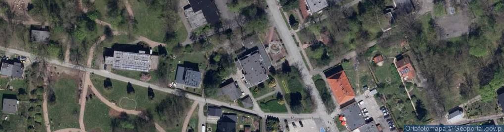 Zdjęcie satelitarne Uzdrowisko Goczałkowice-Zdrój