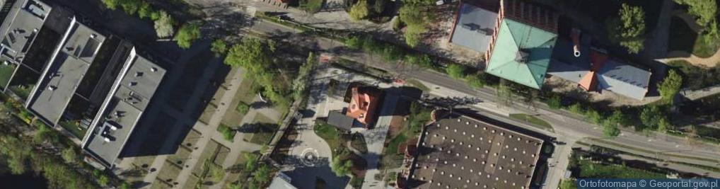 Zdjęcie satelitarne Centrum Edukacji Ekologicznej Hydropolis