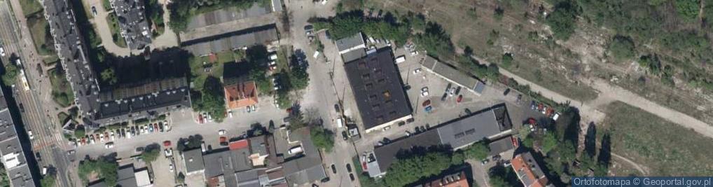 Zdjęcie satelitarne Dolnośląskie Społeczne Muzeum Kolejnictwa Przy Klubie Sympatyków Kolei