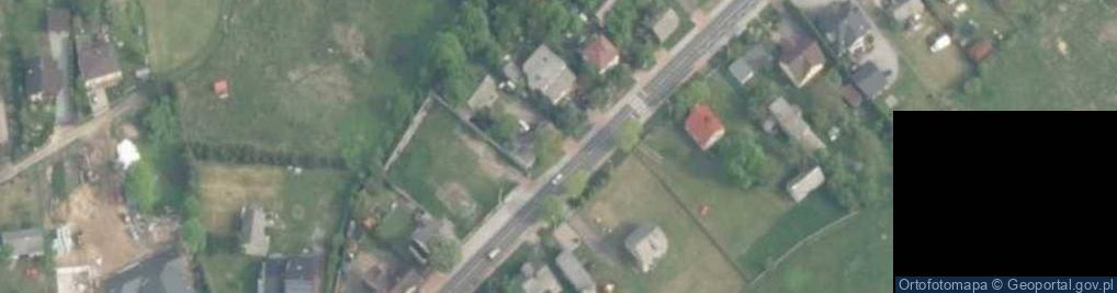 Zdjęcie satelitarne Gród na Górze Birów