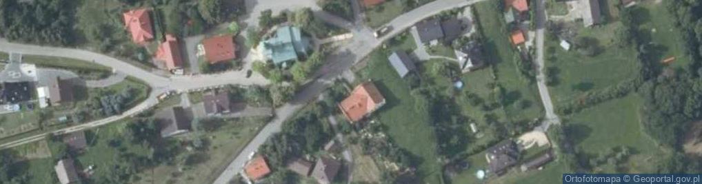 Zdjęcie satelitarne Izba Regionalna w Łazanach