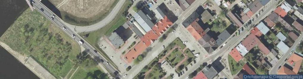 Zdjęcie satelitarne Kultury Kurpiowskiej