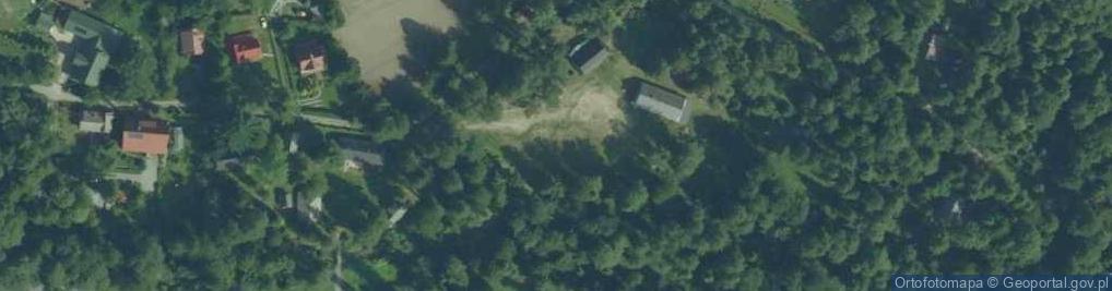 Zdjęcie satelitarne Kultury Ludowej skansen