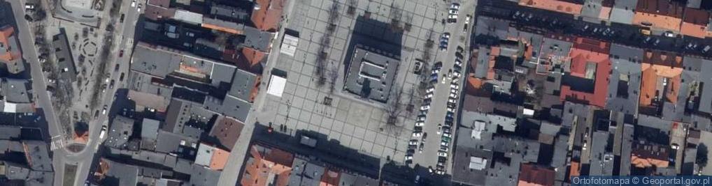 Zdjęcie satelitarne Miasta Ostrowa Wielkopolskiego