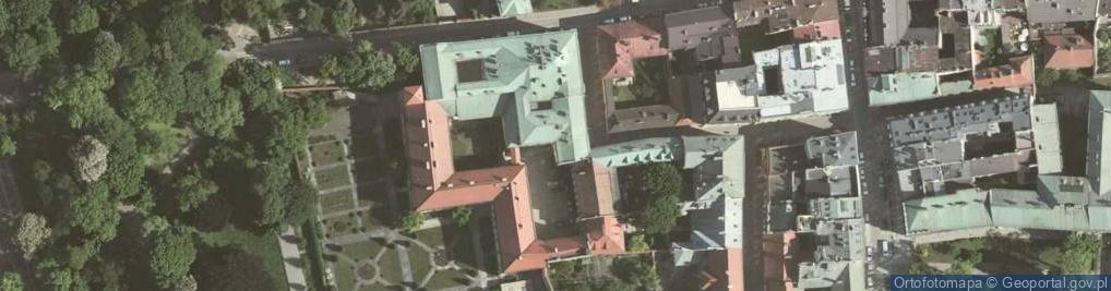 Zdjęcie satelitarne Muzeum Archeologiczne
