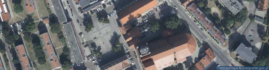 Zdjęcie satelitarne Muzeum Archeologiczno – Historyczne