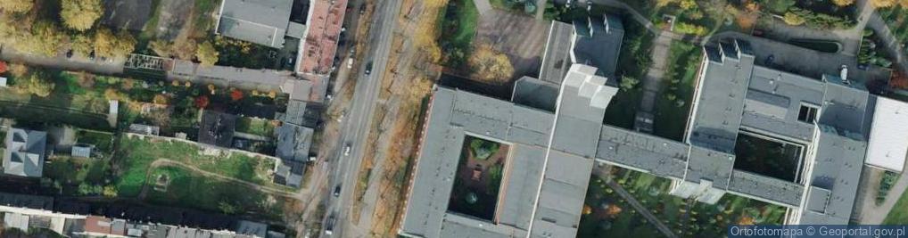 Zdjęcie satelitarne Muzeum Archidiecezjalne