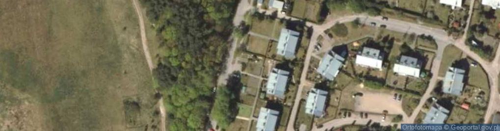 Zdjęcie satelitarne Muzeum Budownictwa Ludowego - Park Etnograficzny