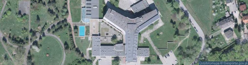 Zdjęcie satelitarne Muzeum Chirurgii i Sali Operacyjnej