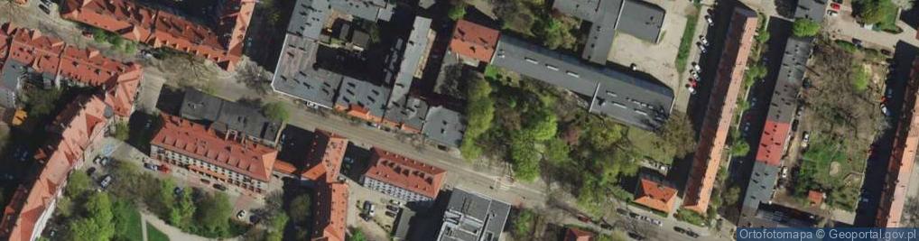 Zdjęcie satelitarne Muzeum Historyczne