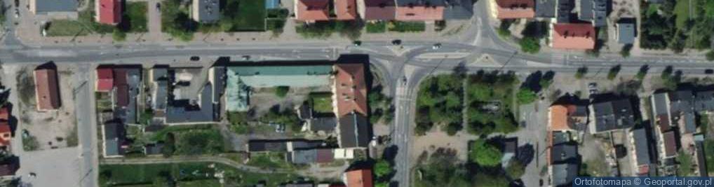Zdjęcie satelitarne Muzeum im Jerzego Dunin Borkowskiego w Krośniewicach