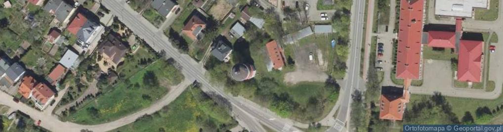 Zdjęcie satelitarne Muzeum Kropli Wody