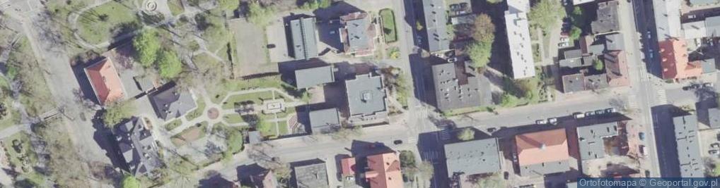 Zdjęcie satelitarne Muzeum Miejskie w Nowej Soli