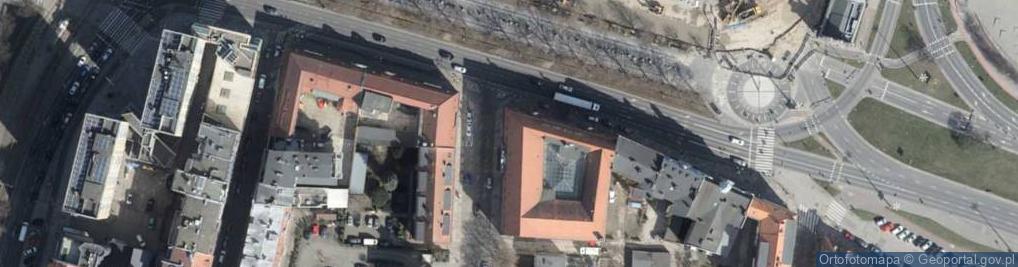 Zdjęcie satelitarne Muzeum Narodowe w Szczecinie