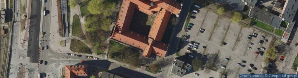 Zdjęcie satelitarne Muzeum Narodowe