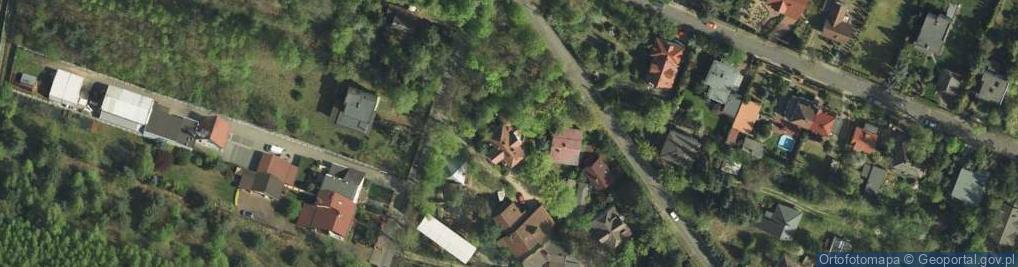 Zdjęcie satelitarne Muzeum Pracownia Literacka Arkadego Fiedlera
