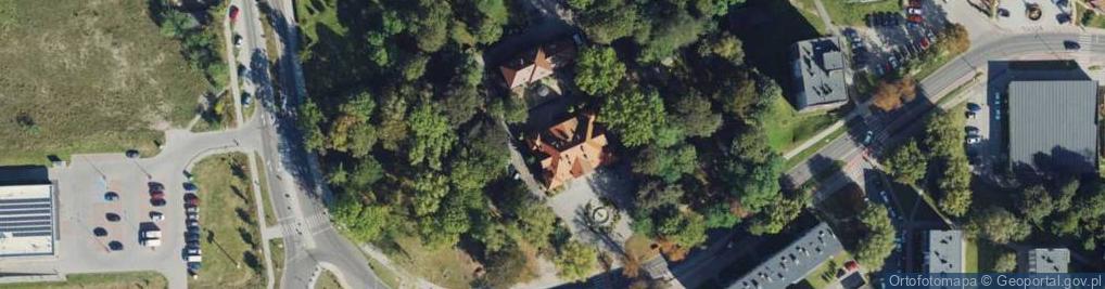 Zdjęcie satelitarne Muzeum Saturn