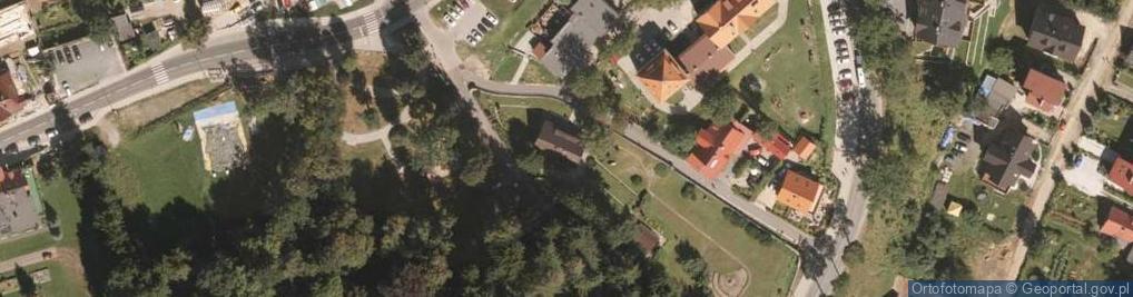 Zdjęcie satelitarne Muzeum Sportu i Turystyki