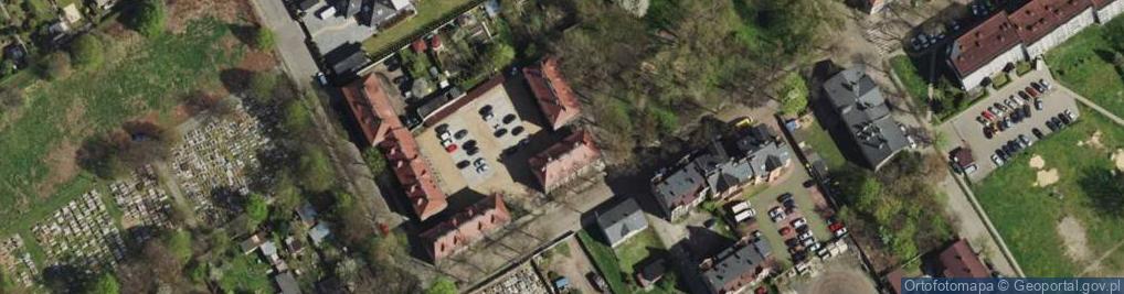 Zdjęcie satelitarne Muzeum Techniki Wojskowej im. Jerzego Tadeusza Widuchowskiego