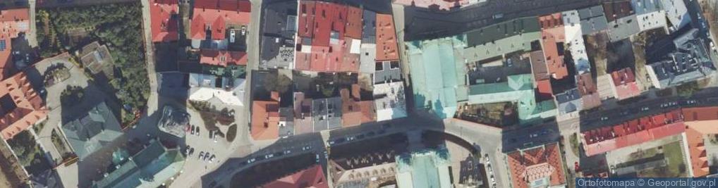 Zdjęcie satelitarne Muzeum Twierdzy Przemyśl
