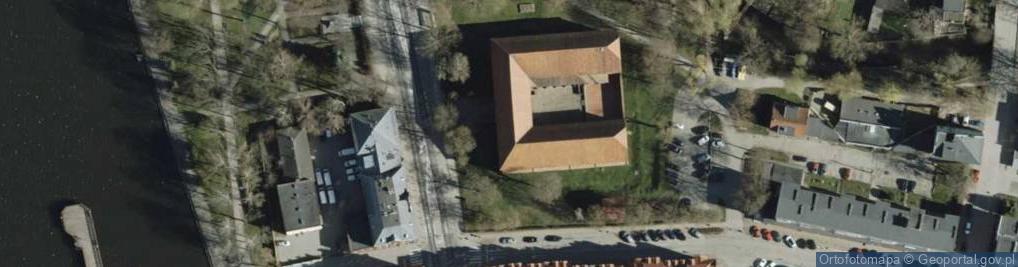 Zdjęcie satelitarne Muzeum w Ostródzie