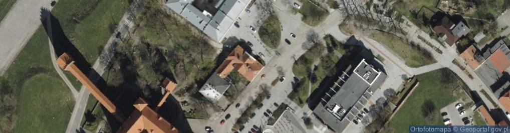 Zdjęcie satelitarne Muzeum Zamkowe