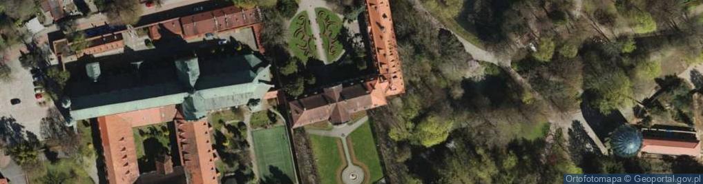 Zdjęcie satelitarne Oddział Sztuki Nowoczesnej Pałac Opatów