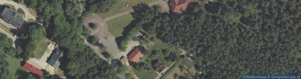 Zdjęcie satelitarne Ośrodek Edukacyjno-Muzealny Roztoczańskiego Parku Narodowego