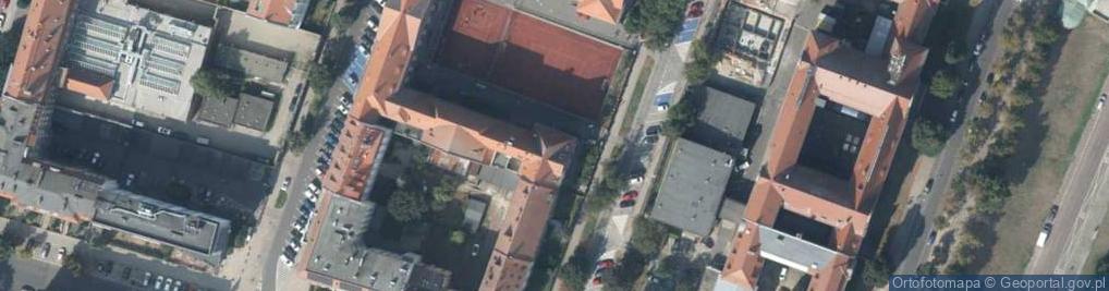 Zdjęcie satelitarne Oświaty